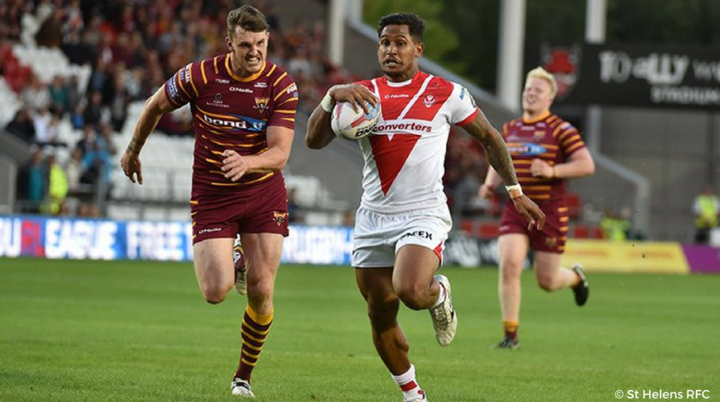 Super 8 1ère journée Ben Barba St Helens Huddersfield