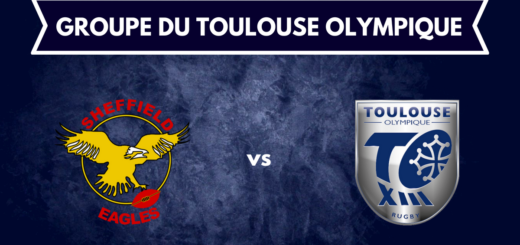Groupe Toulouse Olympique pour le déplacement à Sheffield